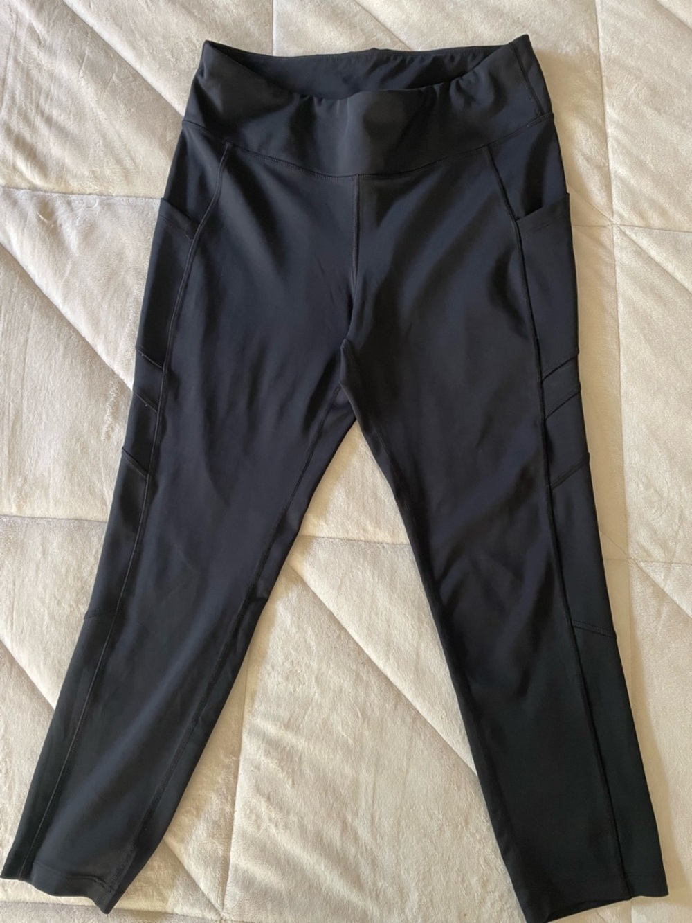 New Balance Black High-Waist Athletic Leggings XL